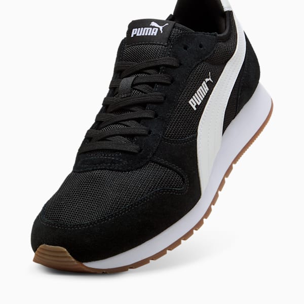 ST MILER Men's Sneakers, PUMA Black-PUMA White-Gum, extralarge