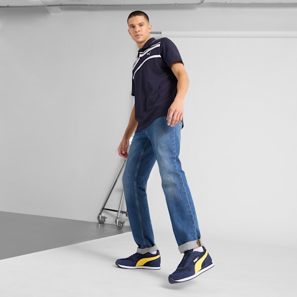 Sneakers Homme ST MILER, PUMA Navy-Sunny Yellow-Alpine Snow-PUMA White, extralarge