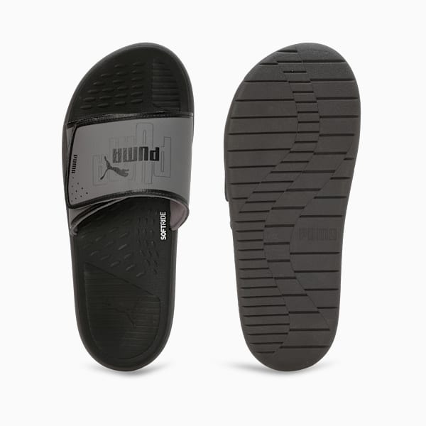 Softride V Cirro Slides, Cool Dark Gray-PUMA Black-Shadow Gray, extralarge-IND