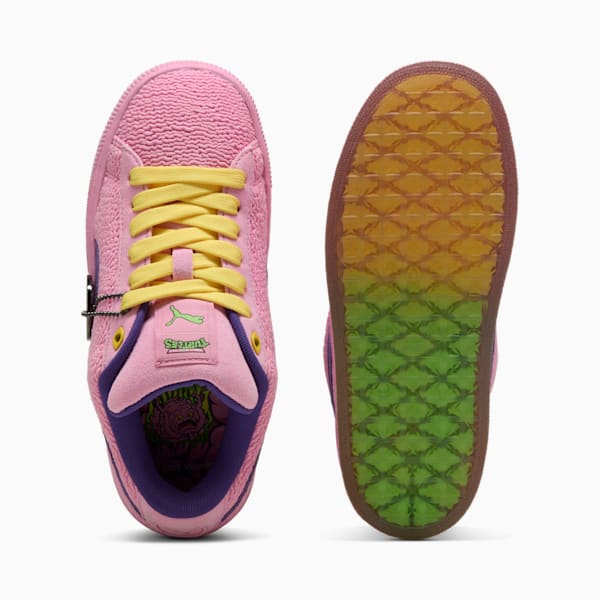 Tenis PUMA x TORTUGAS NINJA Suede XL 2 para adolescentes, Mauved Out-Team Violet, extralarge