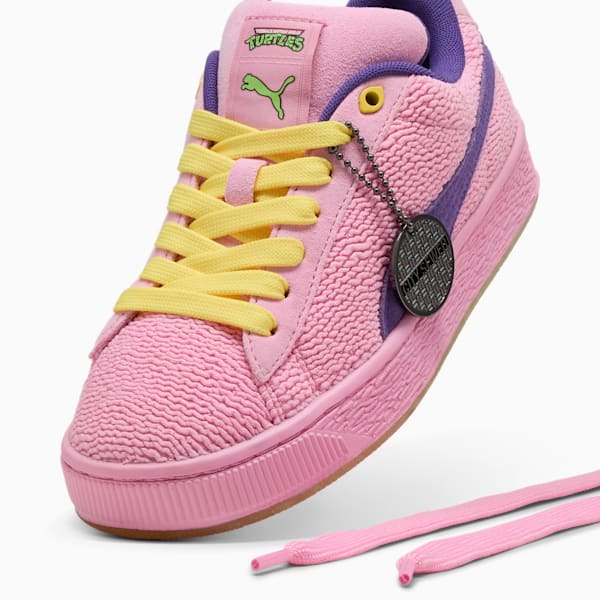 Tenis PUMA x TORTUGAS NINJA Suede XL 2 para adolescentes, Mauved Out-Team Violet, extralarge