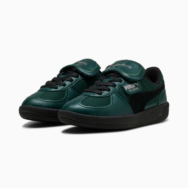 Tenis PUMA HOOPS x HARRY POTTER™ Palermo 2 juvenil, Dark Myrtle-PUMA Black, extralarge