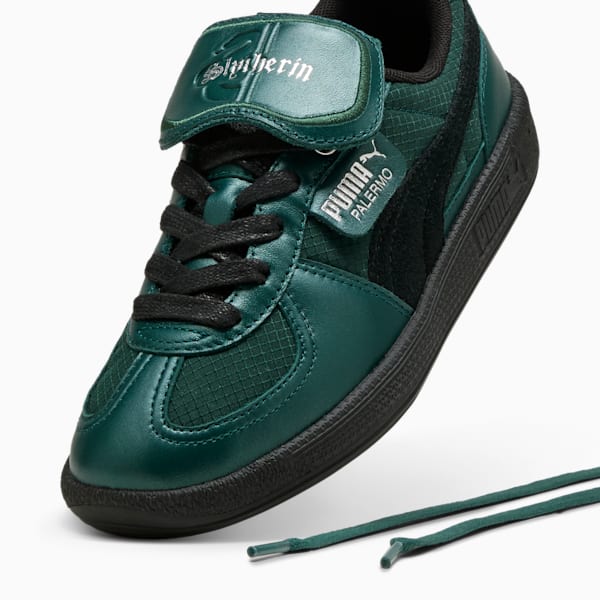 Tenis PUMA HOOPS x HARRY POTTER™ Palermo 2 juvenil, Dark Myrtle-PUMA Black, extralarge