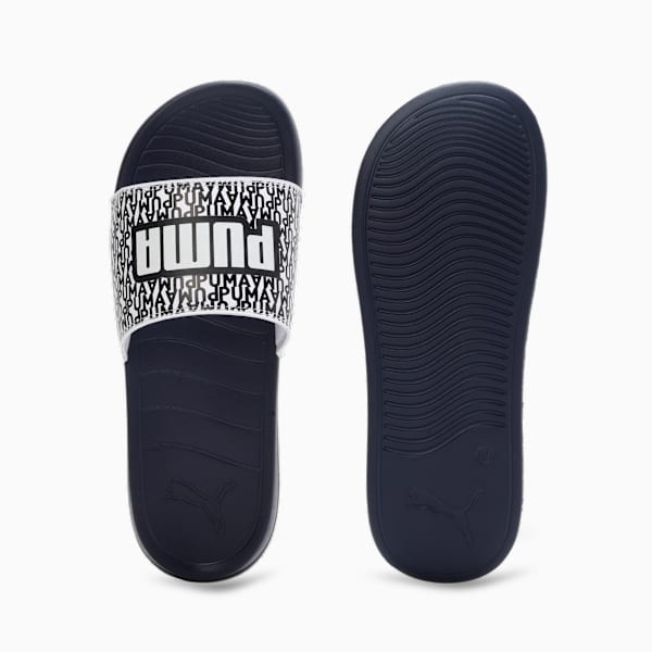 Popcat 20 Mono V2 Slides, PUMA Navy-PUMA White-PUMA Black, extralarge-IND