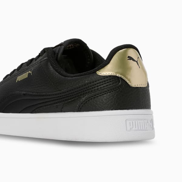 Shuffle Kikcsma Women's Sneakers, PUMA White-Puma Team Gold-PUMA Black, extralarge-IND