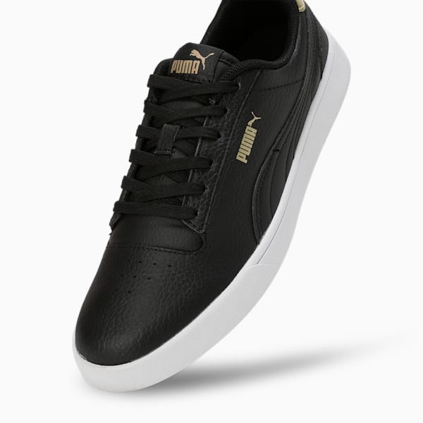 Shuffle Kikcsma Women's Sneakers, PUMA White-Puma Team Gold-PUMA Black, extralarge-IND