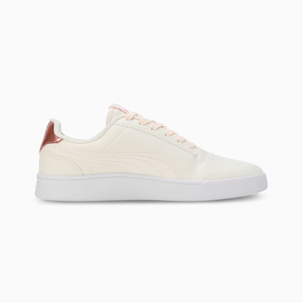 Shuffle Kikcsma Women's Sneakers, PUMA White-Rose Gold-Whisper White, extralarge-IND