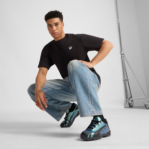 Tenis Inhale que cambian de color unisex, PUMA Black, extralarge