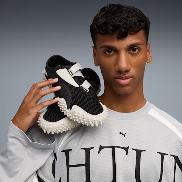 Tenis Mostro Mesh, Vapor Gray-PUMA Black, extralarge