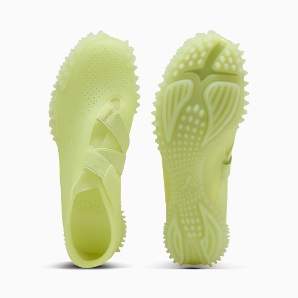Mostro Jelly Shoes Women, Lemon Sherbert-PUMA White, extralarge