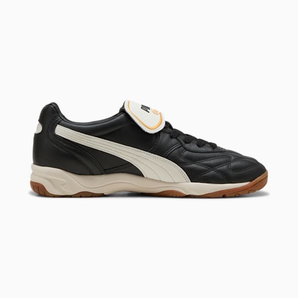 Tenis King Indoor Unisex, PUMA Black-Warm White, extralarge