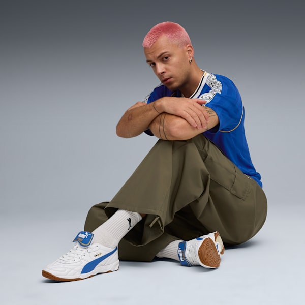 King Indoor Sneakers, PUMA White-Mountain Blue, extralarge