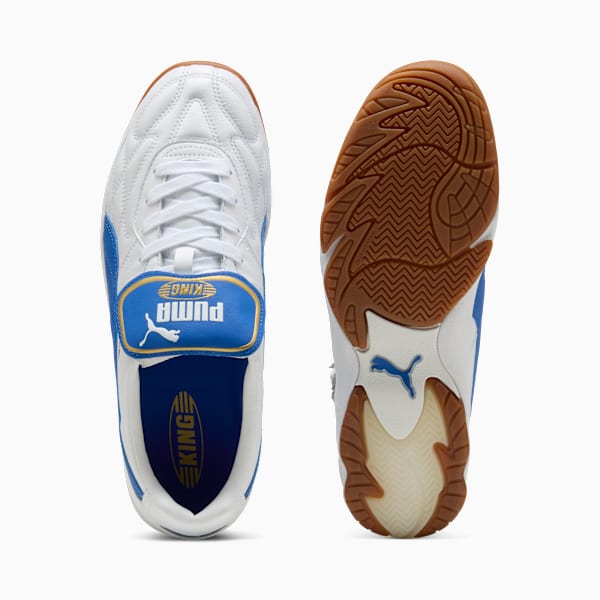 King Indoor Sneakers, PUMA White-Mountain Blue, extralarge