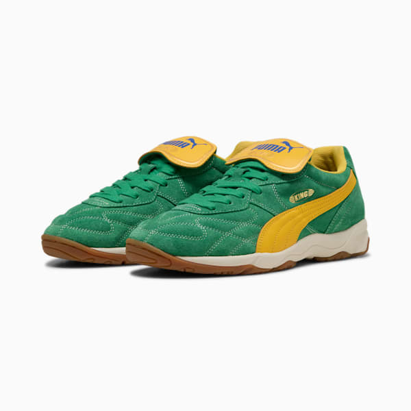 Tenis para hombre KING Indoor Royalty, Archive Green-Yellow Sizzle, extralarge
