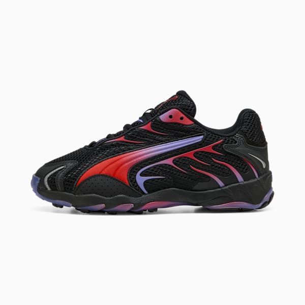 Inhale Sneakers Youth, PUMA Black-PUMA Red, extralarge
