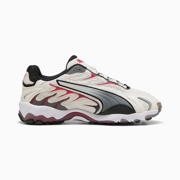 Inhale Big Kids' Sneakers, Warm White-For All Time Red, extralarge
