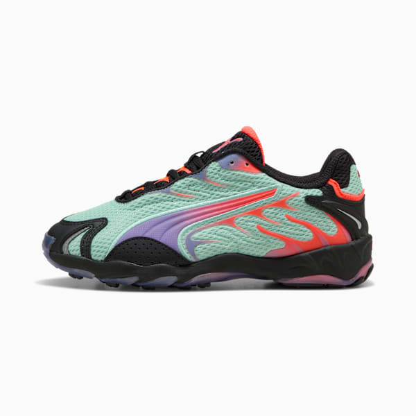 Inhale Big Kids' Sneakers, Mint Melt-Lavender Alert, extralarge