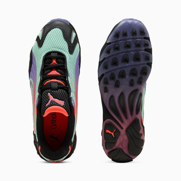 Tenis Inhale para niños grandes, Mint Melt-Lavender Alert, extralarge