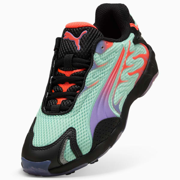 Tenis Inhale para niños grandes, Mint Melt-Lavender Alert, extralarge