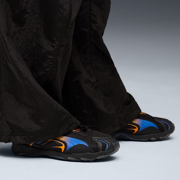 Inhale Sneakers Youth, PUMA Black-Orange Glo, extralarge-GBR