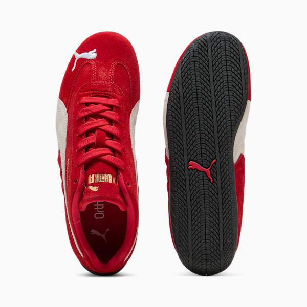 Zapatos deportivos Speedcat OG para niños, For All Time Red-PUMA White, extralarge