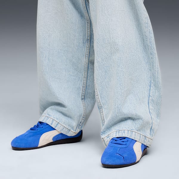 Zapatos deportivos Speedcat OG para niños, Mountain Blue-Frosted Ivory, extralarge