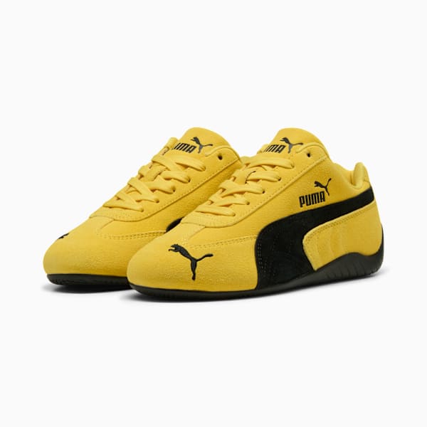 Speedcat OG Big Kids' Sneakers, Pelé Yellow-PUMA Black, extralarge