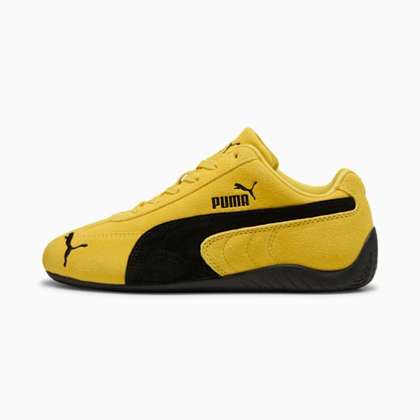 Zapatos deportivos Speedcat OG para niños, Pelé Yellow-PUMA Black, extralarge