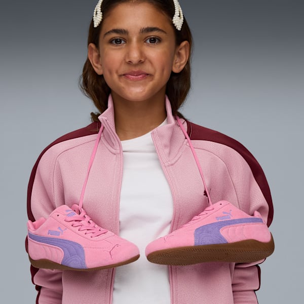 Speedcat OG Big Kids' Sneakers, Posie Pink-Lavender Alert, extralarge