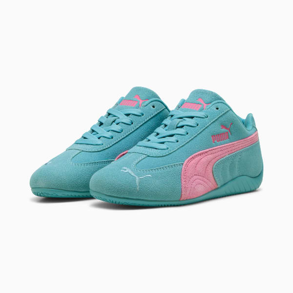 Zapatos deportivos Speedcat OG para niños, Aqua-Posie Pink, extralarge
