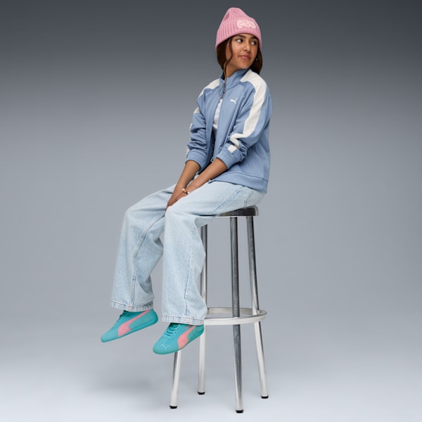 Zapatos deportivos Speedcat OG para niños, Aqua-Posie Pink, extralarge