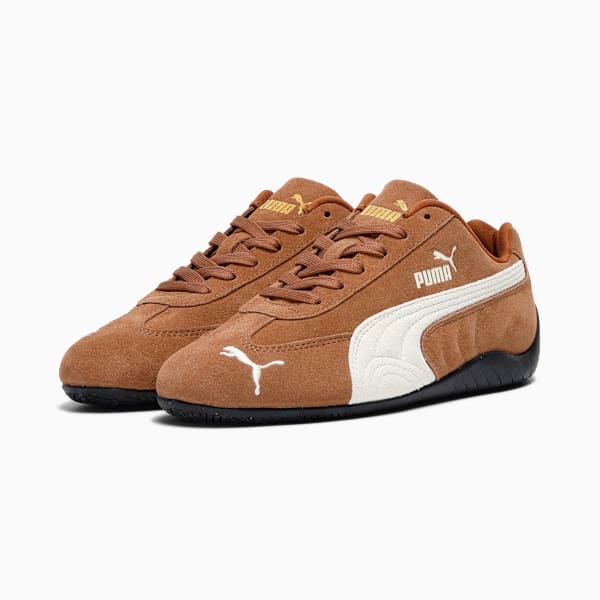 Tenis deportivos adolescentes Speedcat OG, Haute Coffee-Frosted Ivory, extralarge