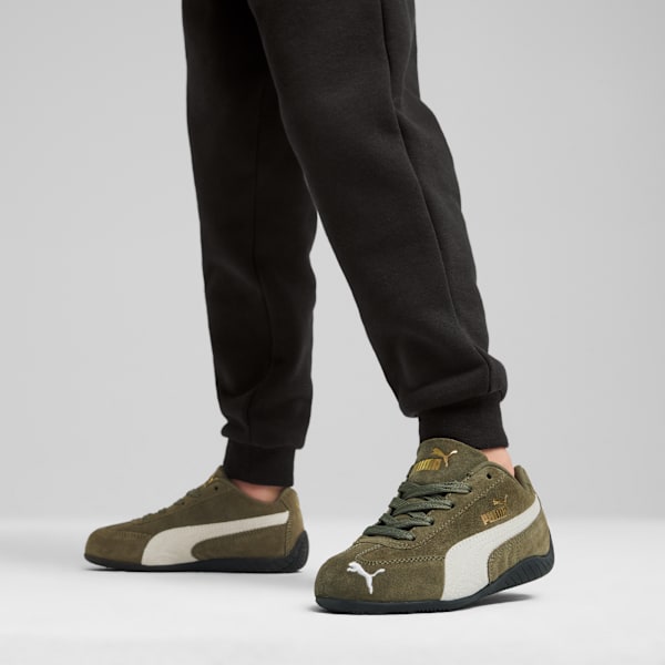 Zapatos deportivos Speedcat OG para niños pequeños, Loden Green-PUMA White, extralarge