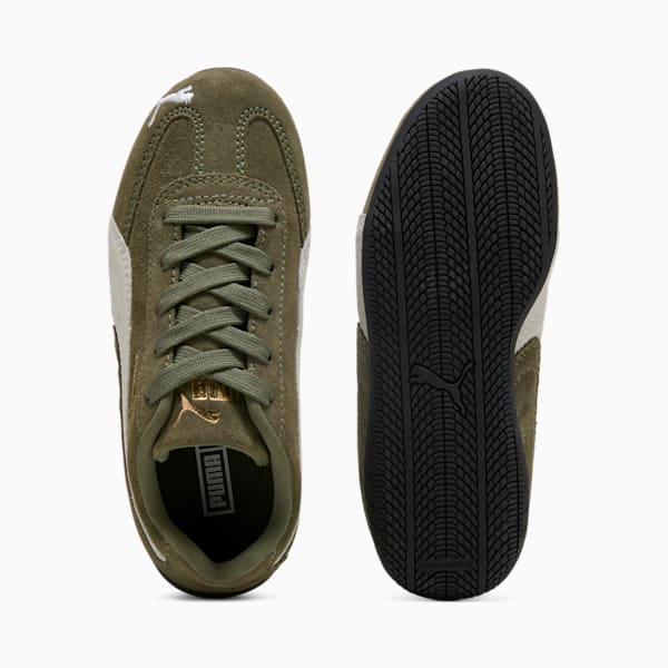 Speedcat OG Little Kids' Sneakers, Loden Green-PUMA White, extralarge
