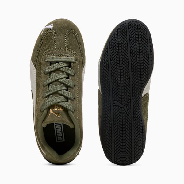 Zapatos deportivos Speedcat OG para niños pequeños, Loden Green-PUMA White, extralarge