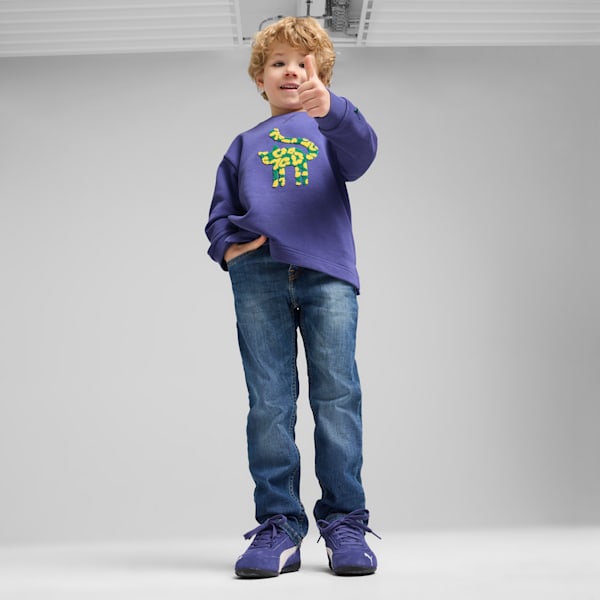 Speedcat OG Little Kids' Sneakers, Blue Crystal-PUMA White, extralarge