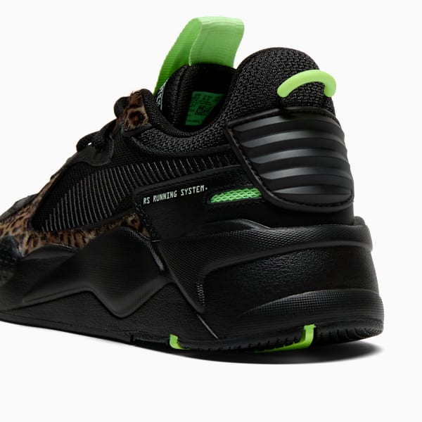 Sneakers RS-X Animal Print Femme, PUMA Black-PUMA Black-Fizzy Apple, extralarge