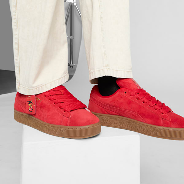 Sneakers PLAY LOUD Suede XL Homme, For All Time Red, extralarge