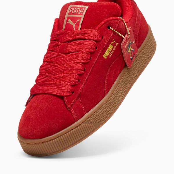 PLAY LOUD Suede XL Sneakers, For All Time Red, extralarge