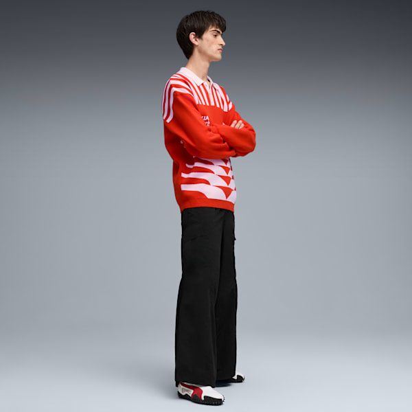 Ur Mostro Unisex, PUMA White-Dark Crimson, extralarge
