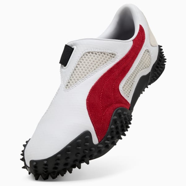 Tenis Ur Mostro, PUMA White-Dark Crimson, extralarge