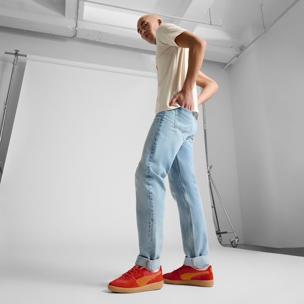 Tenis Palermo unisex, Red Fire-Dark Poppy, extralarge
