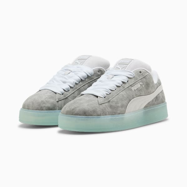 Suede XL Gurē Sneakers, Ash Gray-Silver Mist-PUMA Silver, extralarge