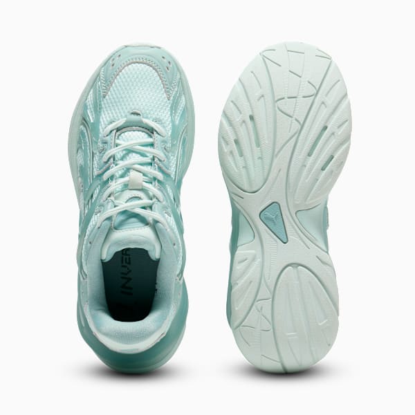 Inverse Premium Women's Sneakers, Peaceful Blue-Modern Mint-Green Moon, extralarge