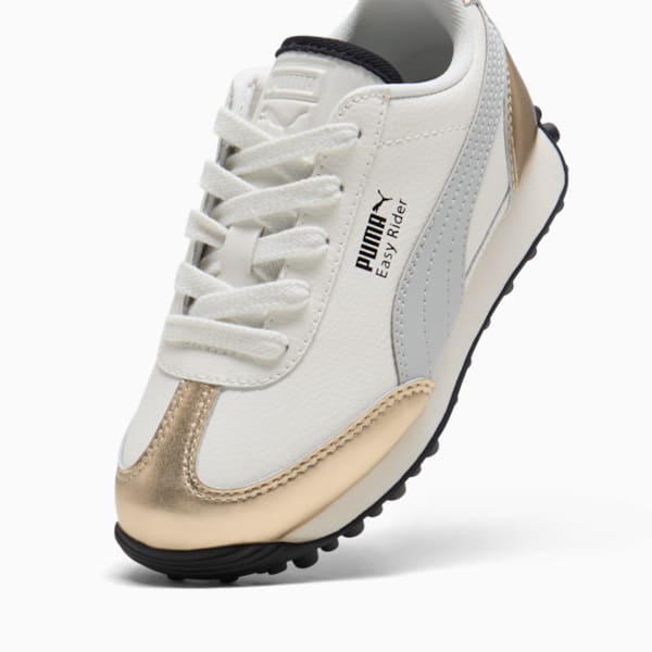 Zapatillas para niños Easy Rider Mixed Metals, Warm White-PUMA Gold-Glacial Gray-PUMA Black, extralarge
