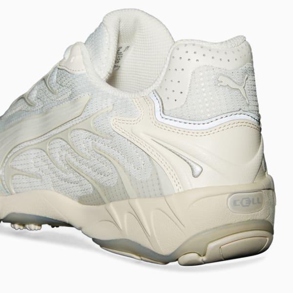 Inhale Reflective Sneakers, Warm White-Frosted Ivory, extralarge