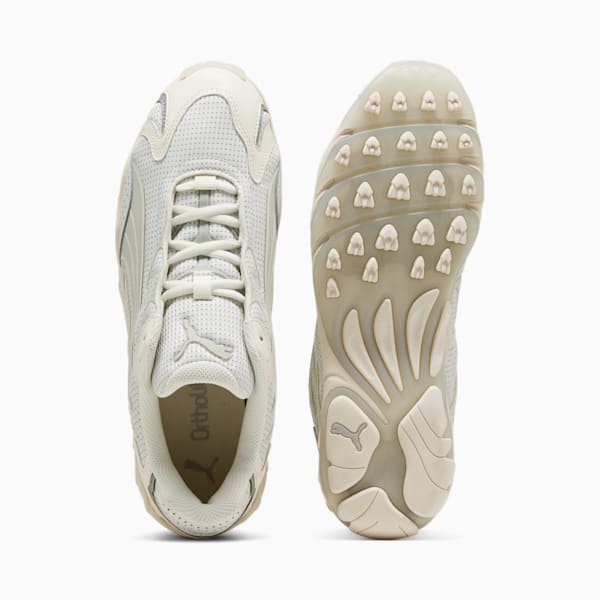 Tenis deportivos reflectantes Inhale, Warm White-Frosted Ivory, extralarge
