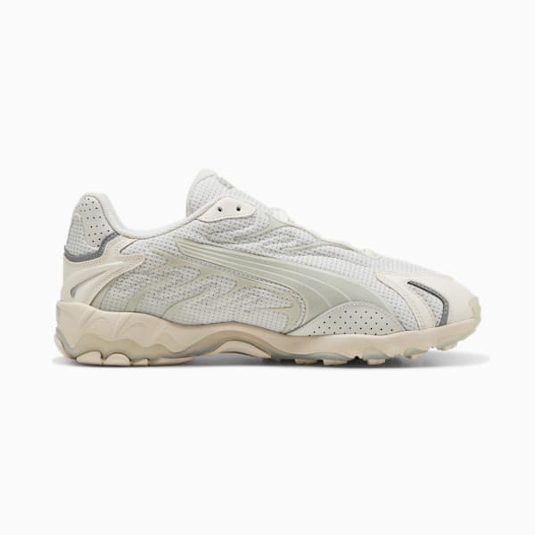 Tenis deportivos reflectantes Inhale, Warm White-Frosted Ivory, extralarge