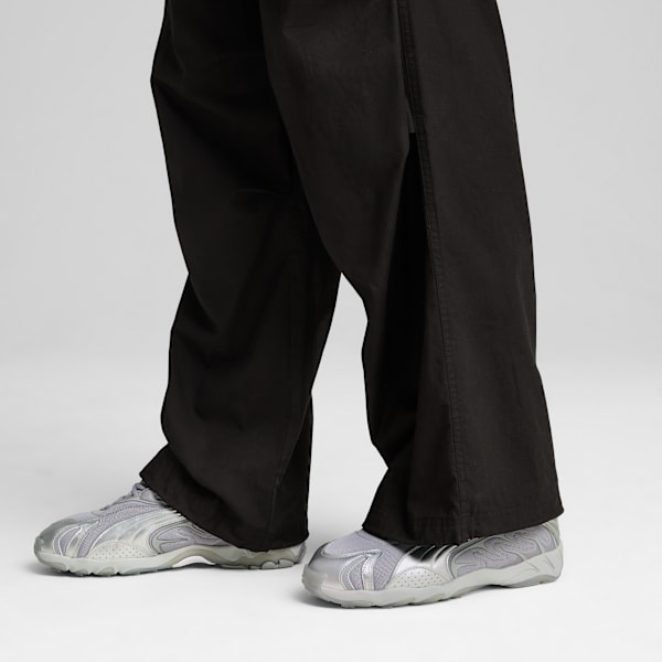Tenis Inhale Metallic, Glacial Gray- Team Silver, extralarge