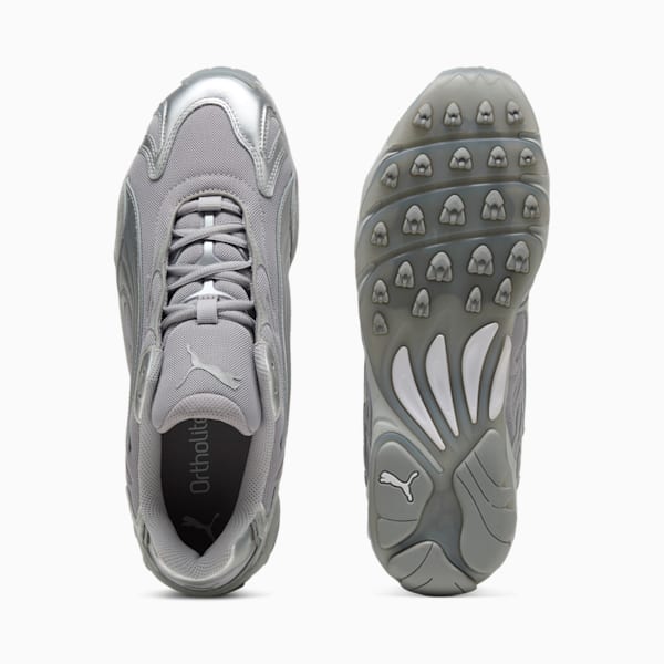 Tenis para hombre Inhale Metallic, Glacial Gray- Team Silver, extralarge
